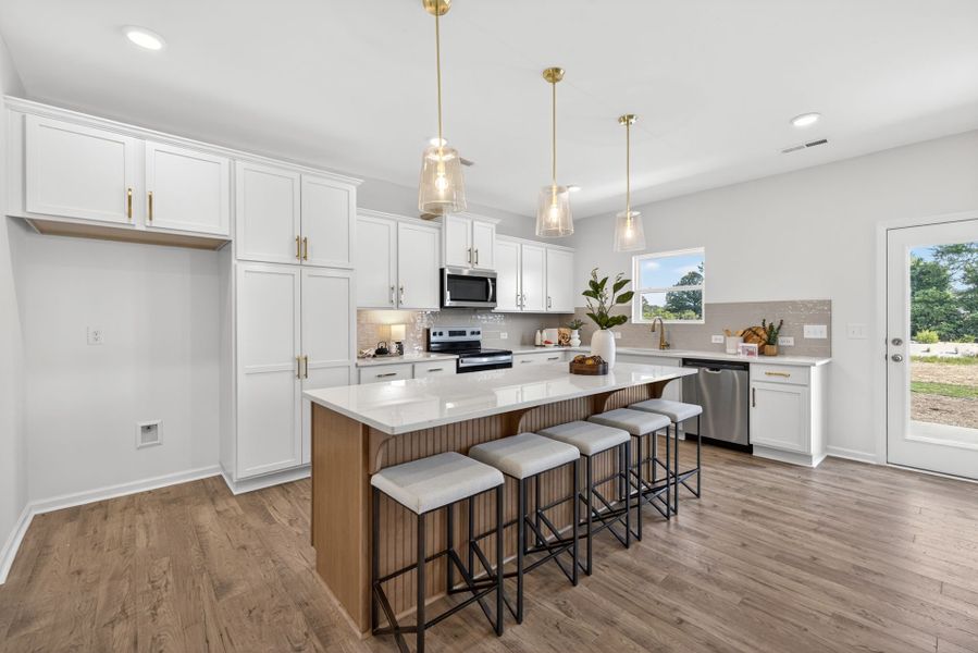 Furnished interior view inside a new home in Nathans Ridge, Lillington (Image 3).