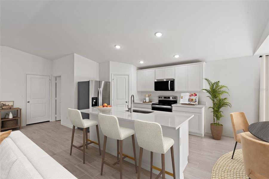 Furnished interior view inside a new home in , Port Charlotte (Image 5).