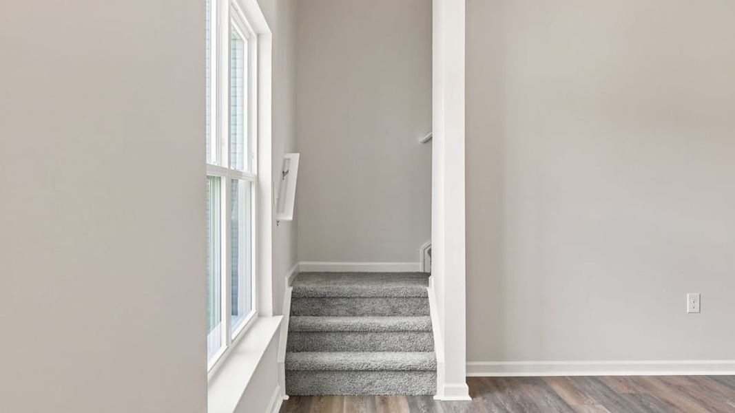 Spacious, unfurnished interior of a new home in Tyger Pines, Moore (Image 22).