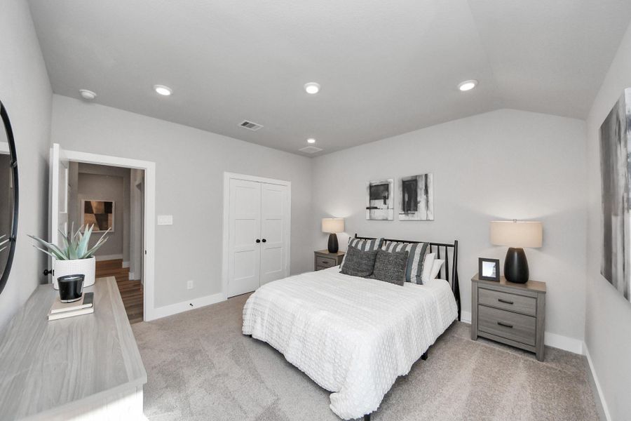 Furnished interior view inside a new home in Sunterra: Landmark Collection, Katy (Image 8).