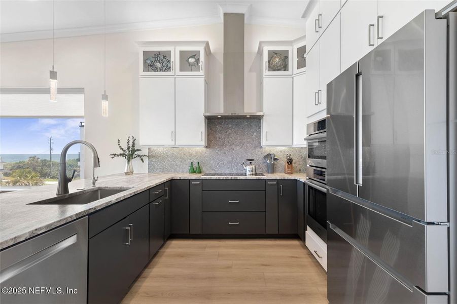 Furnished interior view inside a new home in , Palm Coast (Image 39).