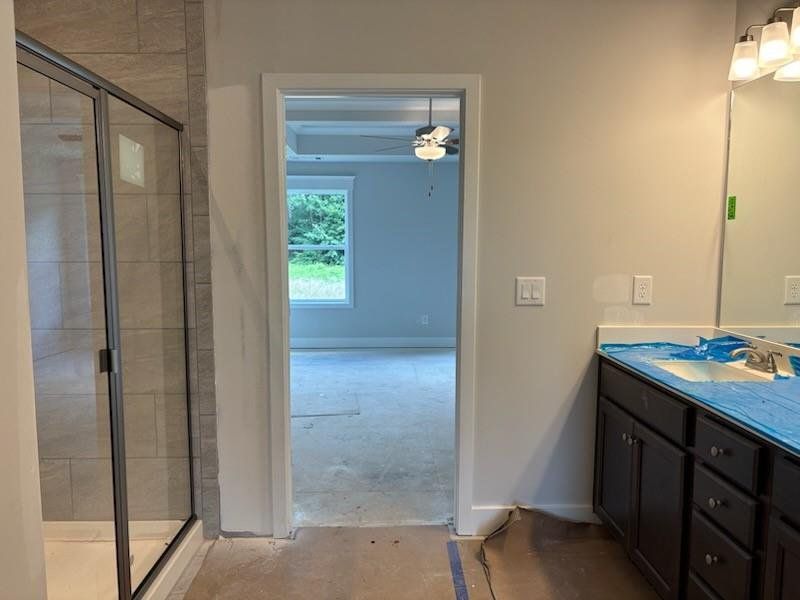 In-progress construction of a new home in Greenefield, Cartersville, GA (Image 12).