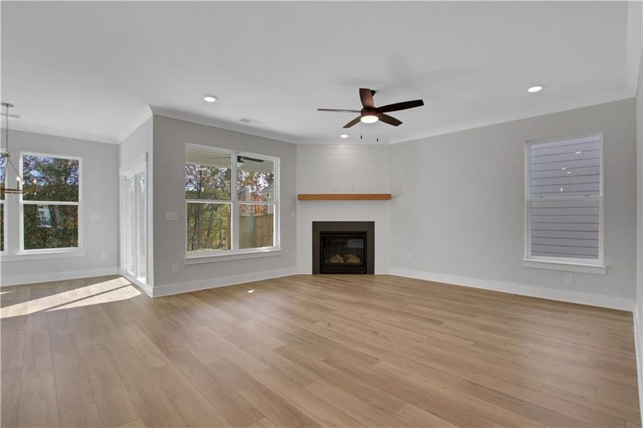 Spacious, unfurnished interior of a new home in Marble Tree, Ball Ground (Image 36).