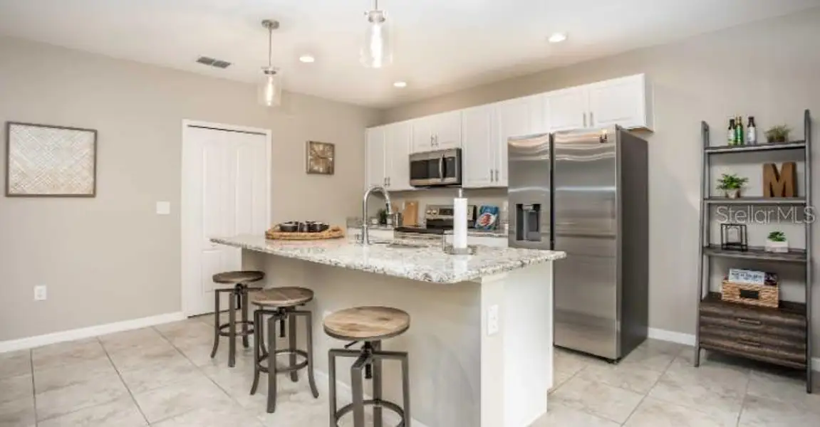 Furnished interior view inside a new home in , Citrus Springs (Image 7).