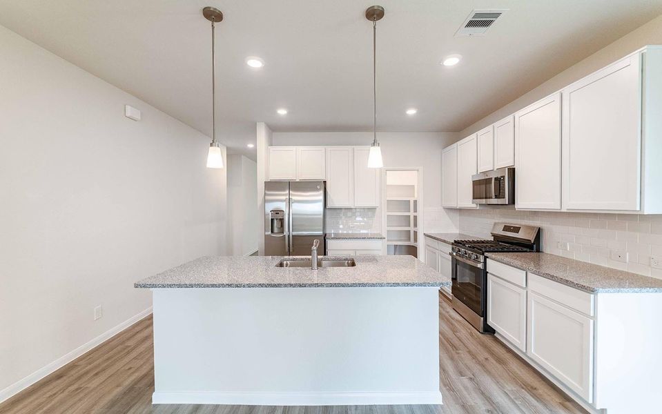 Furnished interior view inside a new home in Colony at Pinehurst, Pinehurst (Image 4).