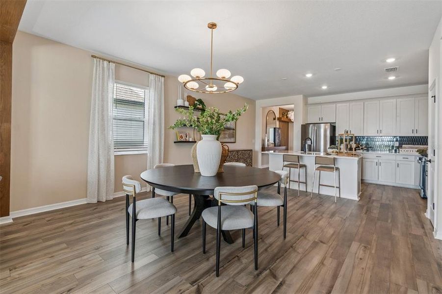 Furnished interior view inside a new home in Coasterra, Palmetto (Image 32).