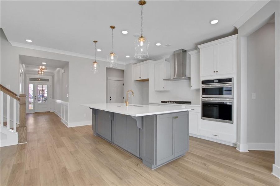 Furnished interior view inside a new home in Marble Tree, Ball Ground (Image 9).