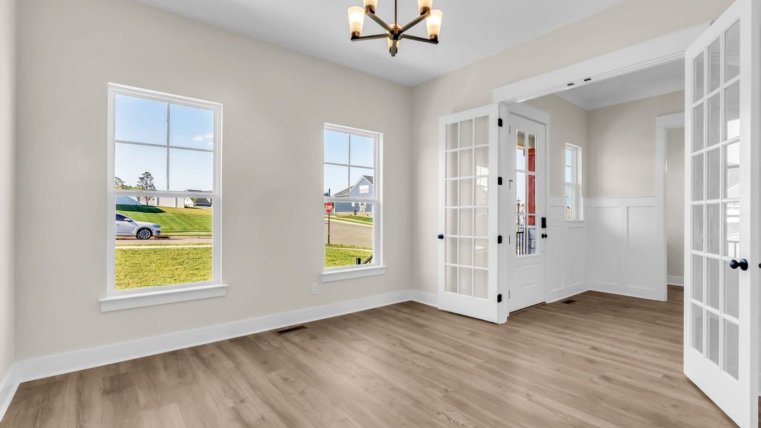 Furnished interior view inside a new home in Richvale Estates, Fairview (Image 21).