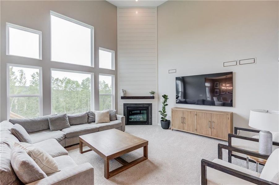 Furnished interior view inside a new home in Twin Lakes, Hoschton (Image 19).