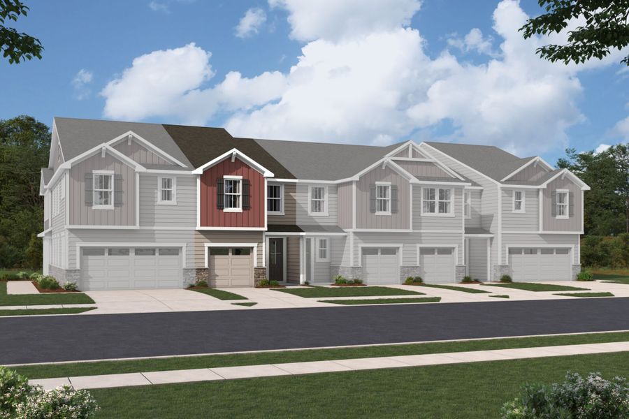 Representative exterior photo of a completed home built from the Aurora by Mattamy Homes in Stonesummit at Reedy Creek, Charlotte, NC (Image 20). Representative exterior photo of a completed home built from the Aurora by Mattamy Homes in Stonesummit at Reedy Creek, Charlotte, NC (Image 20).
