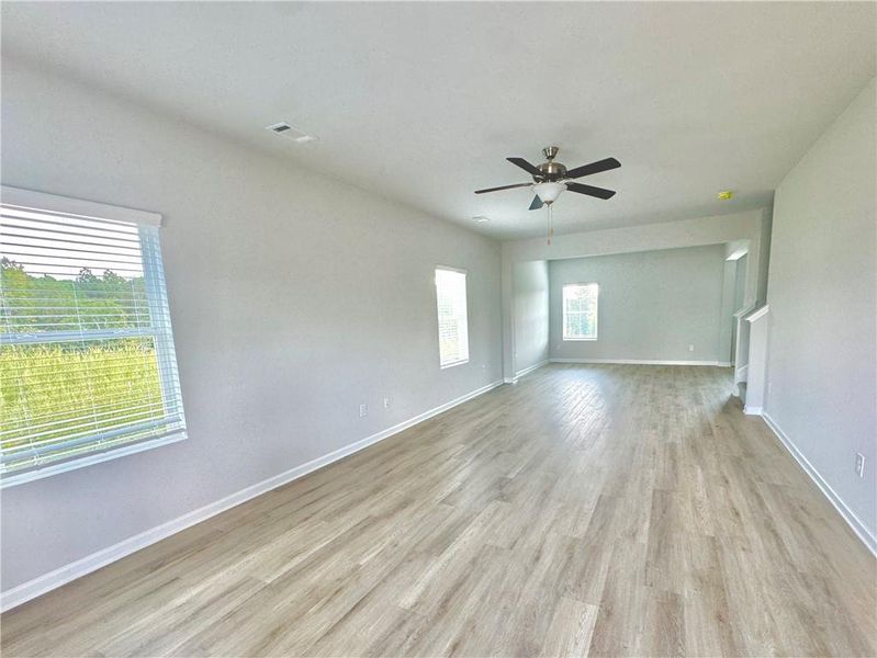 Spacious, unfurnished interior of a new home in Neely Farm, Covington (Image 5). Spacious, unfurnished interior of a new home in Neely Farm, Covington (Image 5).