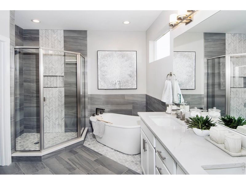 Furnished interior view inside a new home in Farmstead, Berthoud (Image 10).