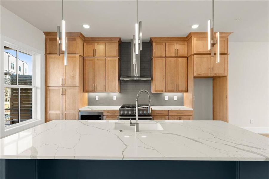 Furnished interior view inside a new home in , Alpharetta (Image 11).