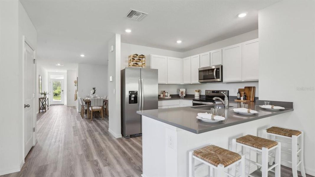 Furnished interior view inside a new home in , Zephyrhills (Image 21).