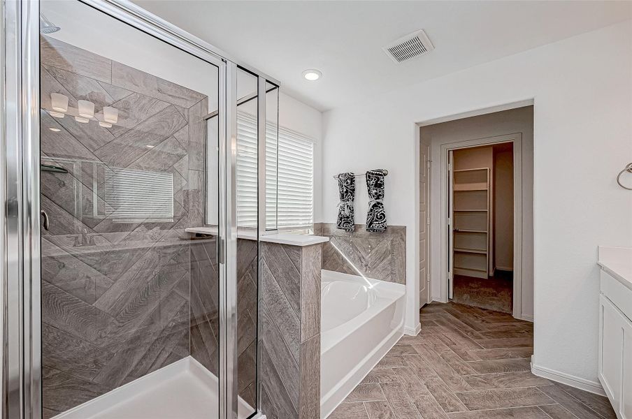 Furnished interior view inside a new home in Splendora Fields, Splendora (Image 14).