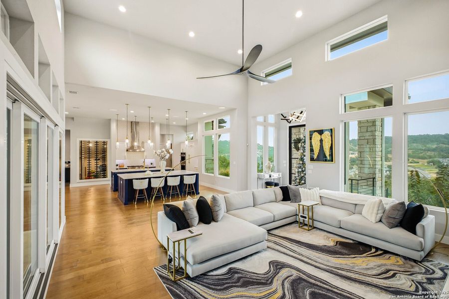 Furnished interior view inside a new home in , San Antonio (Image 63).