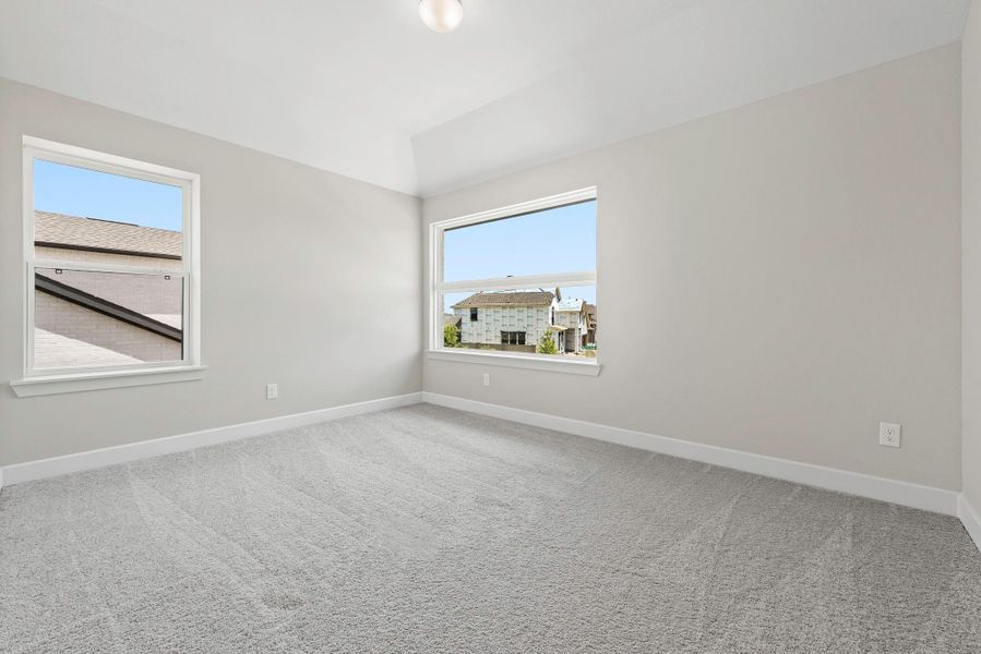 Spacious, unfurnished interior of a new home in Bridgeland, Cypress (Image 19).