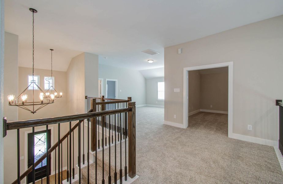 Spacious, unfurnished interior of a new home in Harper's Preserve - Classic Series, Conroe (Image 20). Spacious, unfurnished interior of a new home in Harper's Preserve - Classic Series, Conroe (Image 20).