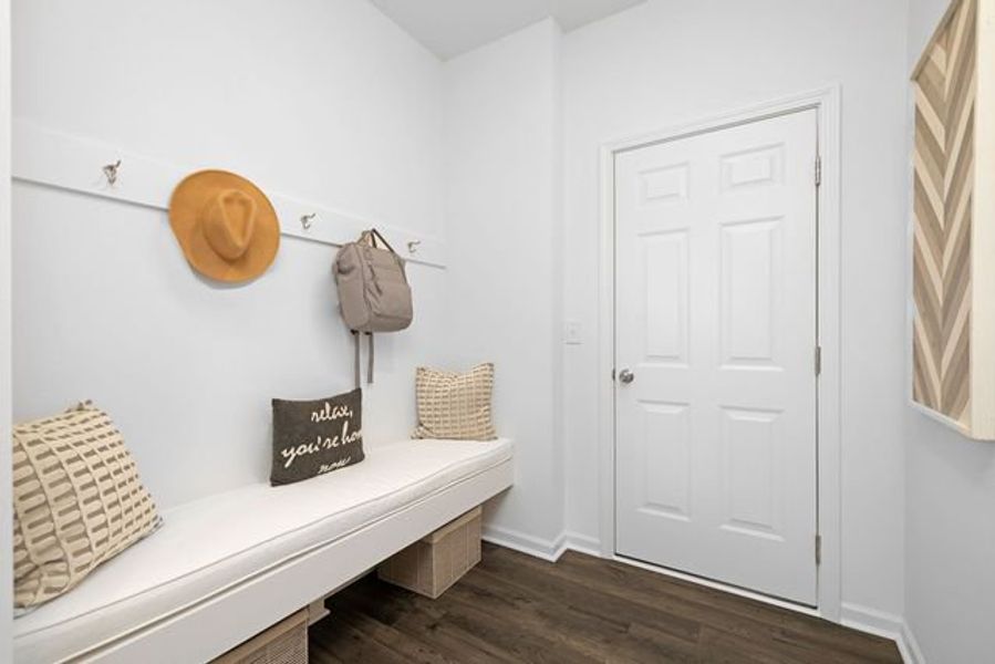 Representative furnished interior of a home built from the Whitney by True Homes in Harpers Landing, Walkertown (Image 13).