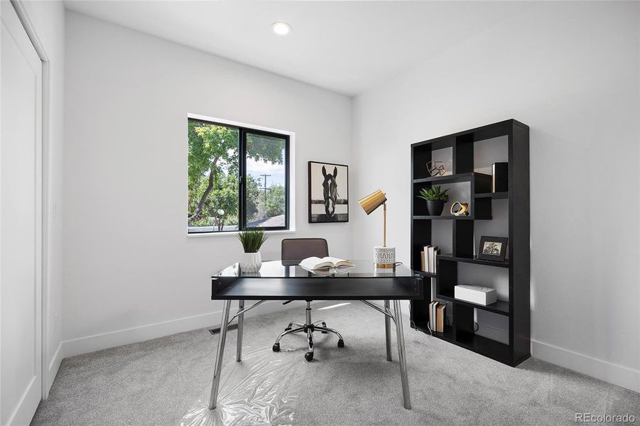 Furnished interior view inside a new home in , Denver (Image 14).