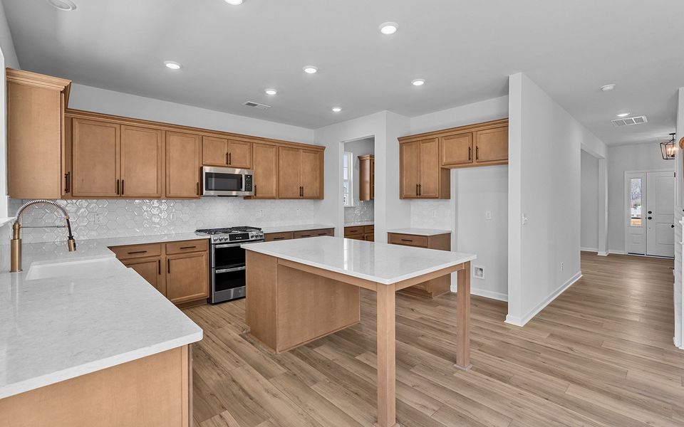 Furnished interior view inside a new home in Fieldstone, Lexington (Image 11).