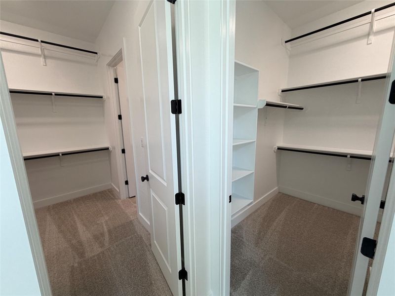 Walk-in closet in Primary Bedroom