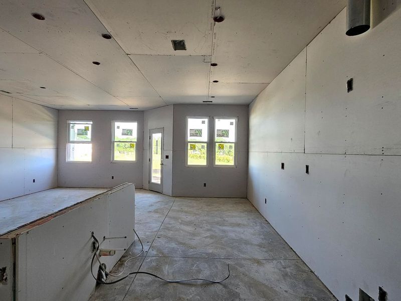In-progress construction of a new home in Springvale, Fuquay Varina, NC (Image 35).