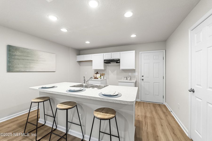 Furnished interior view inside a new home in , Jacksonville (Image 12).