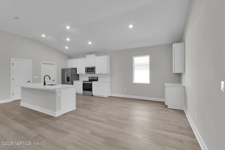 Furnished interior view inside a new home in , Jacksonville (Image 11).