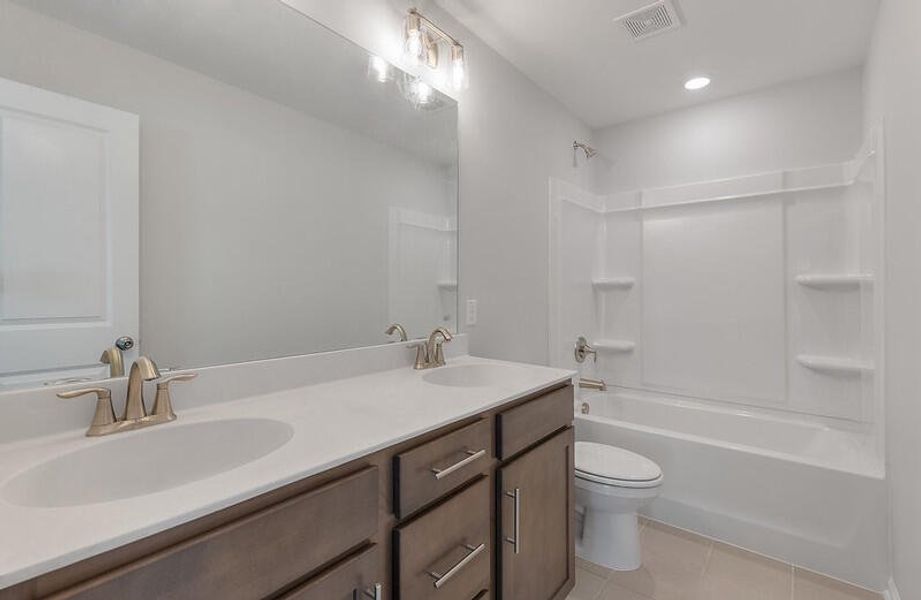 Furnished interior view inside a new home in Parker's Preserve, Ridgeville (Image 9).