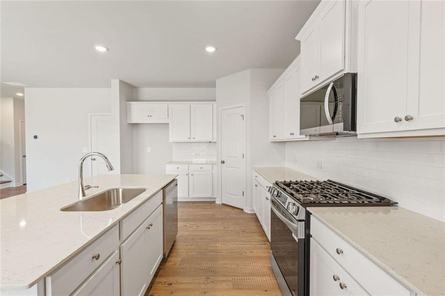 Furnished interior view inside a new home in Walker Grove, McDonough (Image 12).