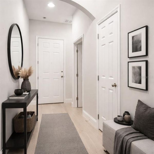 Furnished interior view inside a new home in Blue Diamond , Orlando (Image 6).