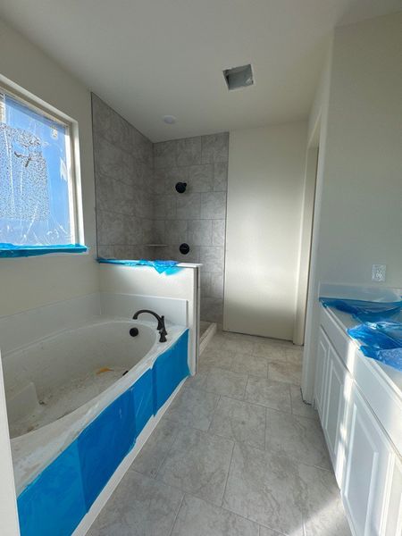 In-progress construction of a new home in Terra Escalante, Blue Ridge, TX (Image 14).