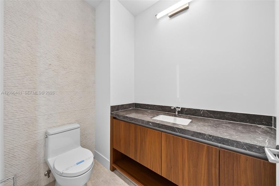 Furnished interior view inside a new home in , Miami (Image 15).