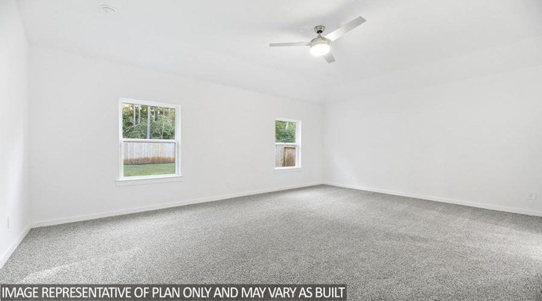 Spacious, unfurnished interior of a new home in Hills of Westlake, Conroe (Image 13).