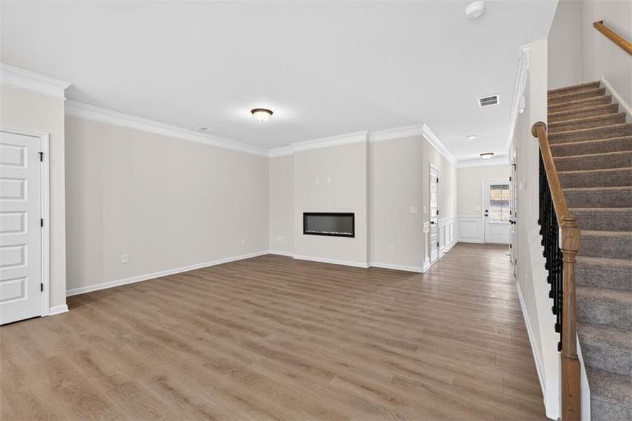 Spacious, unfurnished interior of a new home in Fuller Station, Loganville (Image 23).