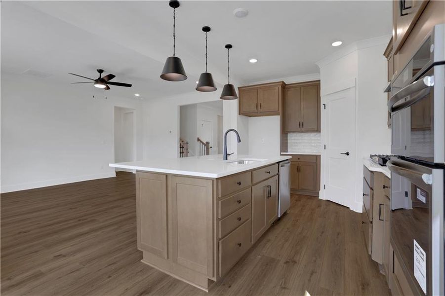 Furnished interior view inside a new home in Marble Tree, Ball Ground (Image 10).