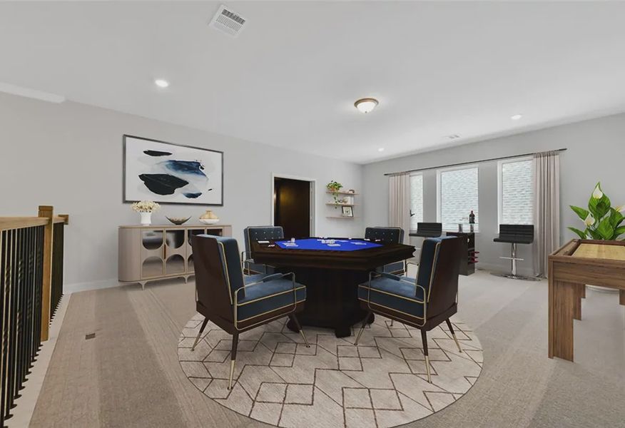 Plan 6030 Game Room - Staged - 20 of 25 Plan 6030 Game Room - Staged - 20 of 25