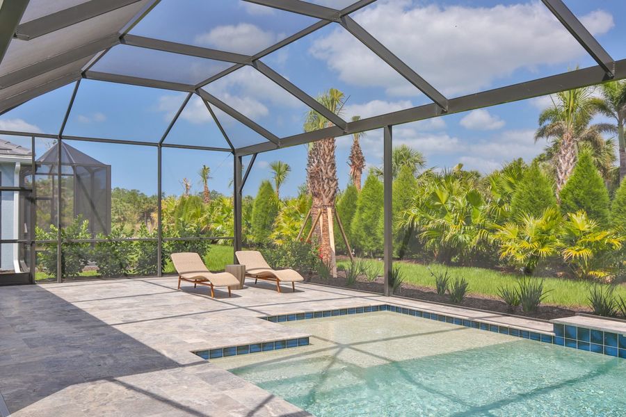 Representative exterior details of a home built from the Captiva by Neal Communities in Boca Royale Golf & Country Club at Wellen Park, Englewood (Image 28).