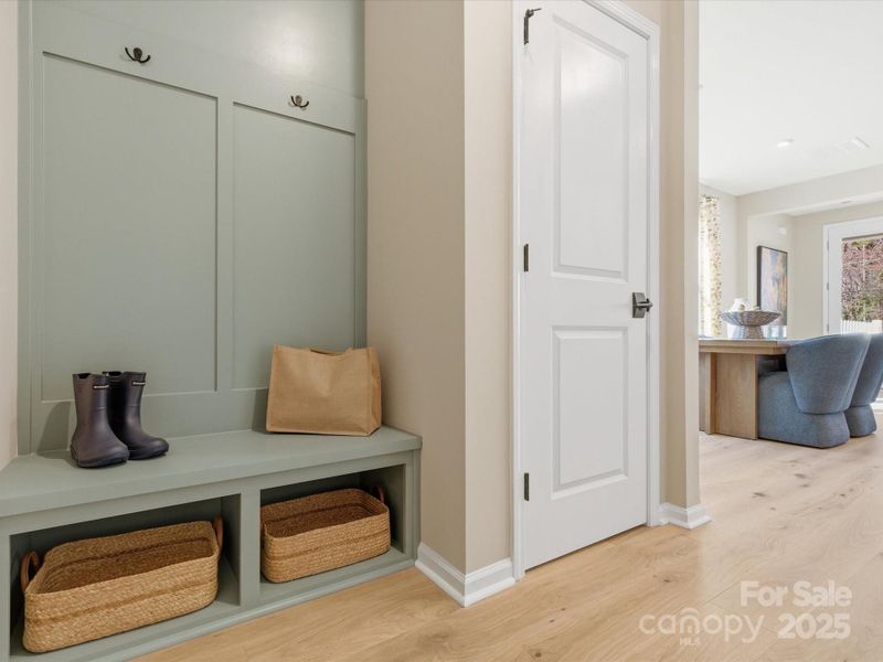 Built-In Drop Zone. *Model Photos | Actual Finishes, Structural Selections, and Orientation May Vary.