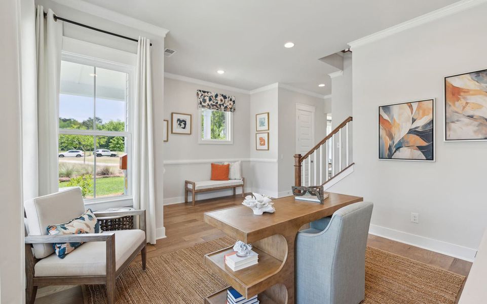 Furnished interior view inside a new home in Nexton, Summerville (Image 8).