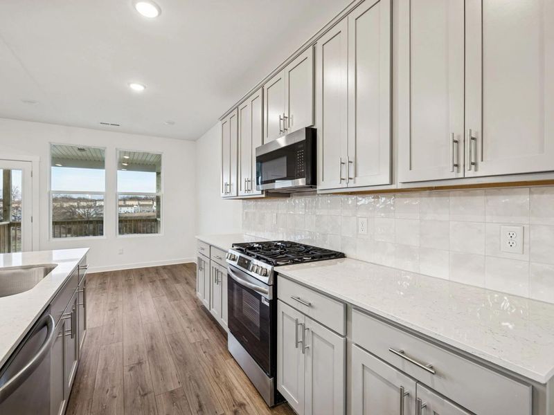 Furnished interior view inside a new home in Calista Farms, White House (Image 5).