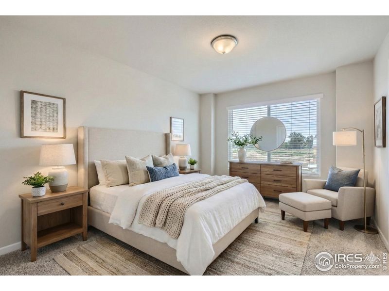 Spacious primary retreat Spacious primary retreat