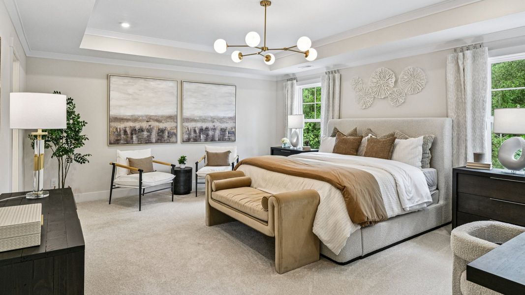 The Jordan Plan by DRB Homes in Lakeside Glen York SC - Primary Bedroom