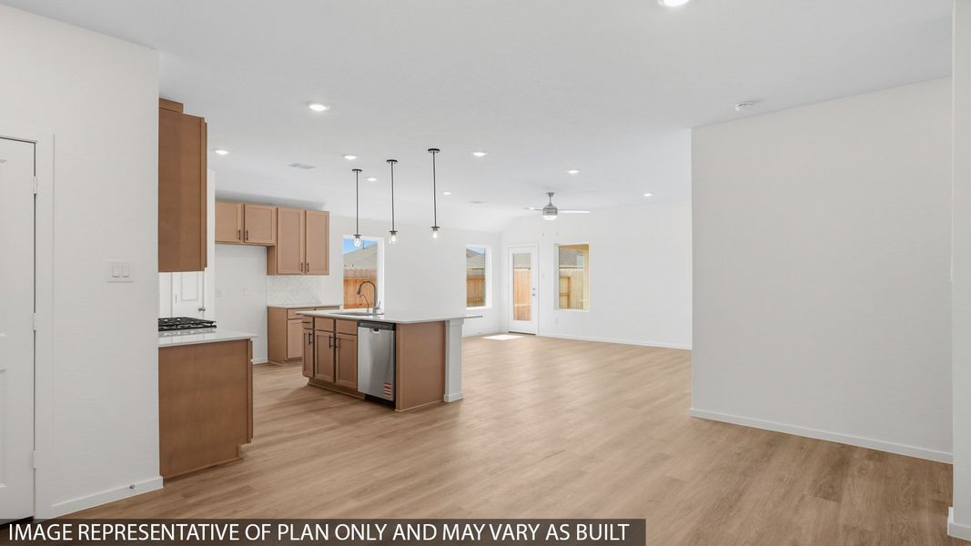 Representative furnished interior of a home built from the Lakeway by D.R. Horton in Cypress Green, Hockley (Image 6).