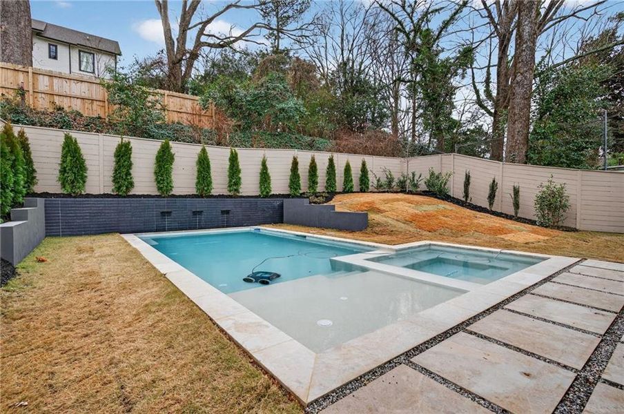 Exterior details and patio area of a home in , Atlanta (Image 3).