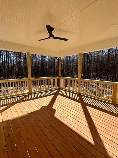 Exterior details and patio area of a home in , Pendergrass (Image 3).