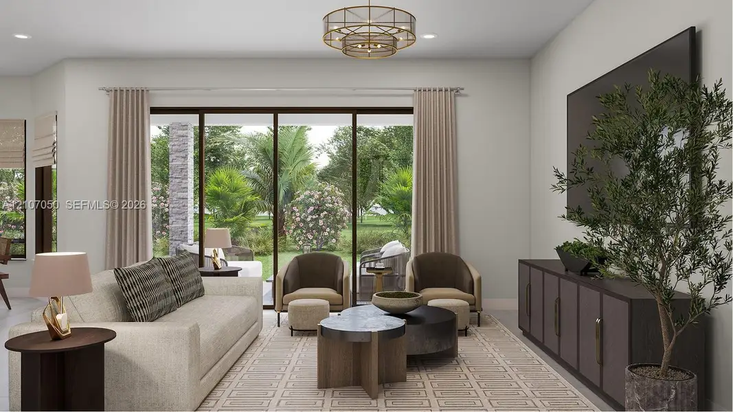 Furnished interior view inside a new home in Parkland Royale, Parkland (Image 13).
