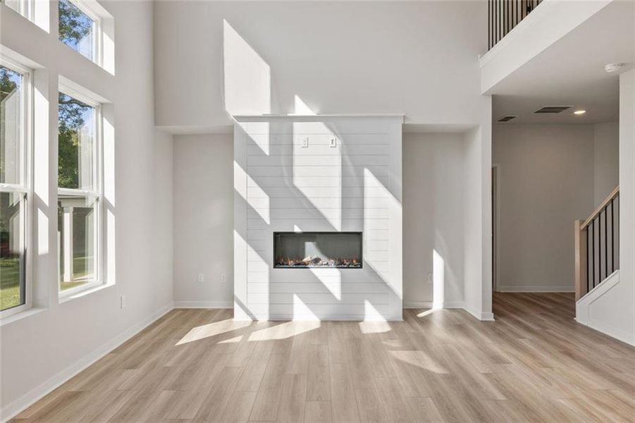 Spacious, unfurnished interior of a new home in Brookshire Manor, Canton (Image 30).