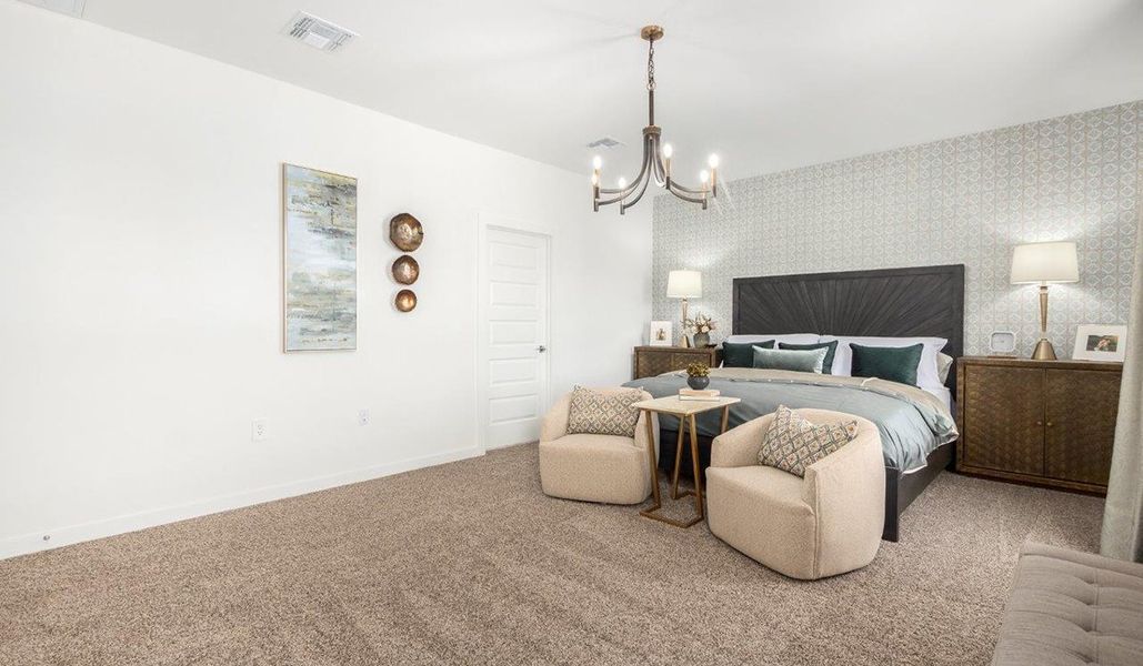Furnished interior view inside a new home in Hanson Ridge, Vail (Image 16).